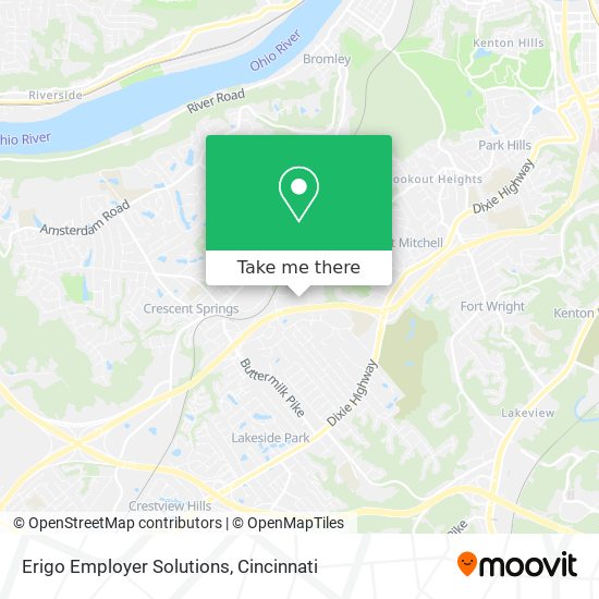 Mapa de Erigo Employer Solutions