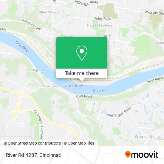 Mapa de River Rd 4287
