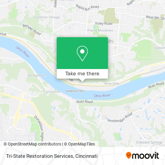 Tri-State Restoration Services map