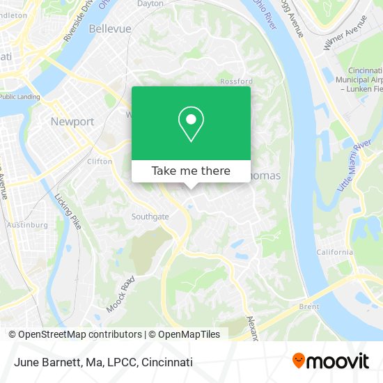 June Barnett, Ma, LPCC map