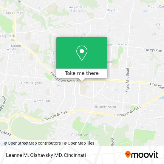 Leanne M. Olshavsky MD map