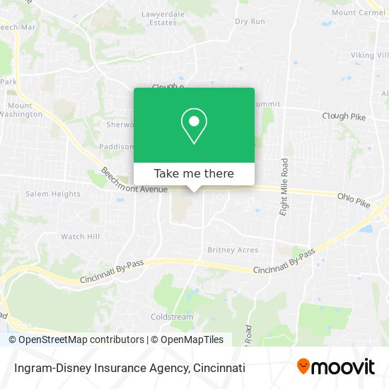 Ingram-Disney Insurance Agency map