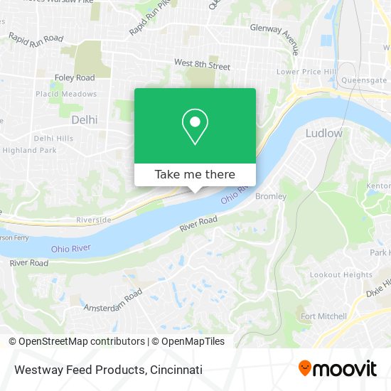 Westway Feed Products map