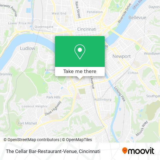 The Cellar Bar-Restaurant-Venue map