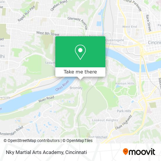 Nky Martial Arts Academy map