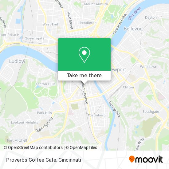Mapa de Proverbs Coffee Cafe