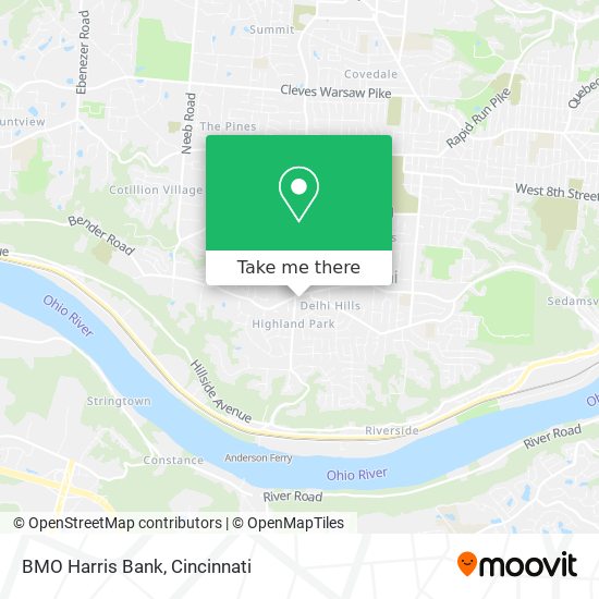 BMO Harris Bank map