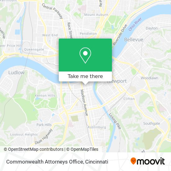 Commonwealth Attorneys Office map