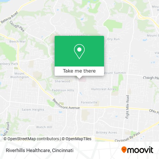 Mapa de Riverhills Healthcare