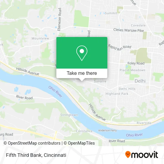 Mapa de Fifth Third Bank