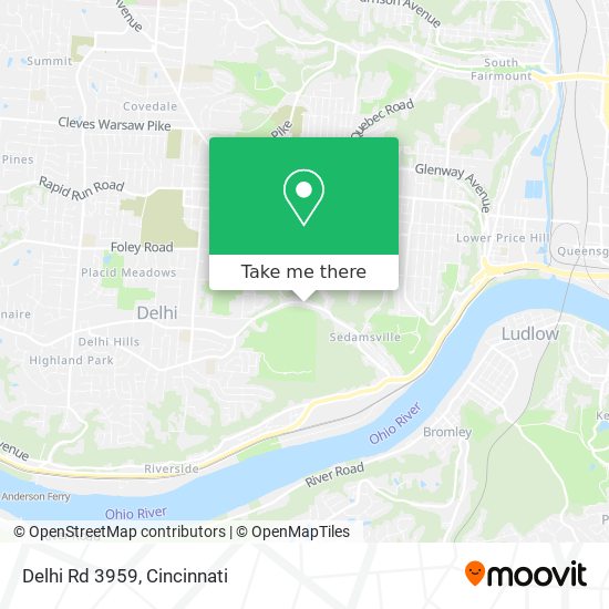 Delhi Rd 3959 map