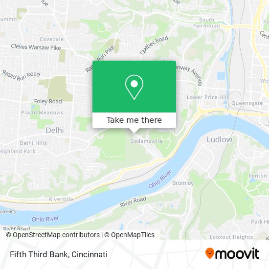Mapa de Fifth Third Bank
