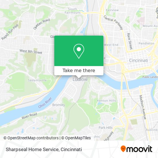 Sharpseal Home Service map