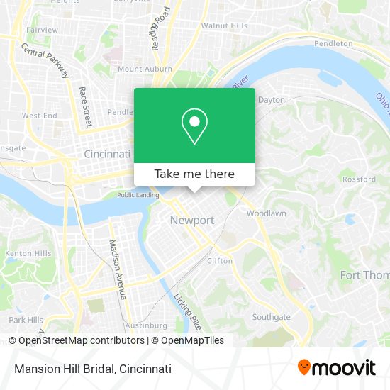 Mapa de Mansion Hill Bridal
