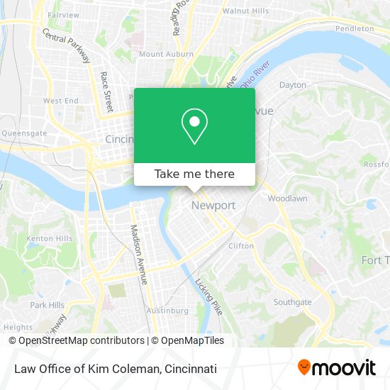 Mapa de Law Office of Kim Coleman