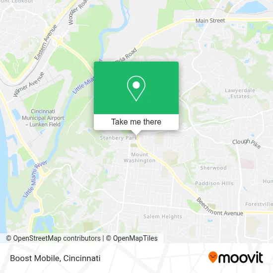 Boost Mobile map