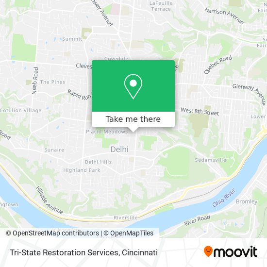 Tri-State Restoration Services map