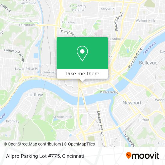Mapa de Allpro Parking Lot #775