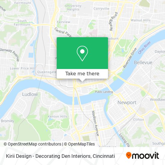 Kirii Design - Decorating Den Interiors map