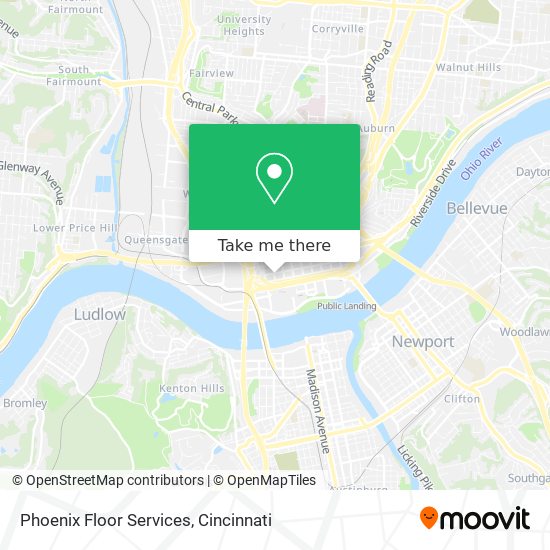 Phoenix Floor Services map