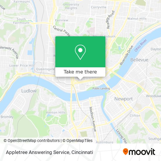 Mapa de Appletree Answering Service