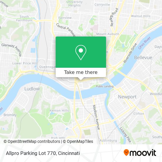 Allpro Parking Lot 770 map