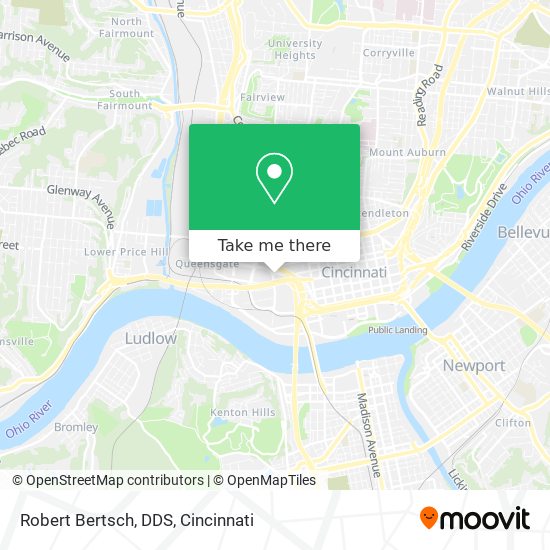 Mapa de Robert Bertsch, DDS