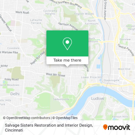 Mapa de Salvage Sisters Restoration and Interior Design