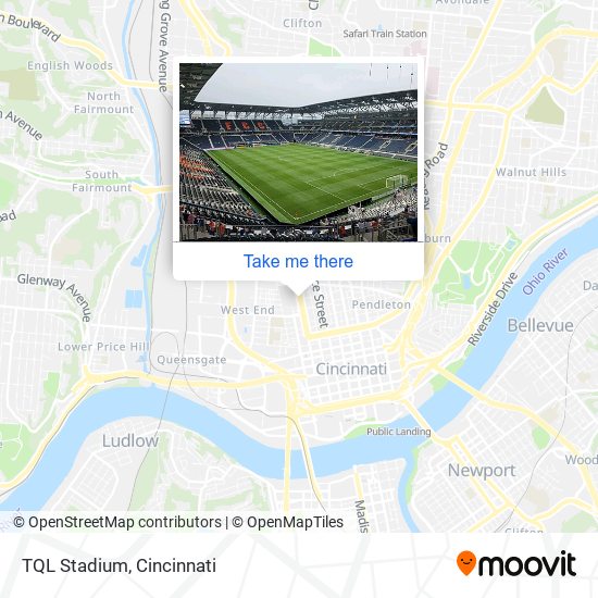 TQL Stadium map