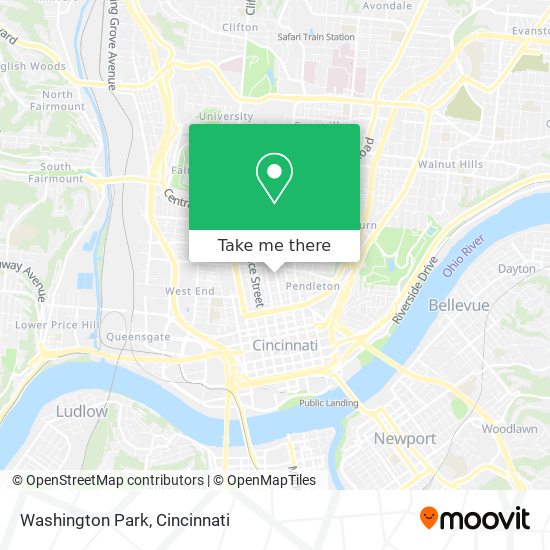 Mapa de Washington Park