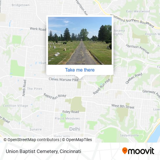 Union Baptist Cemetery map