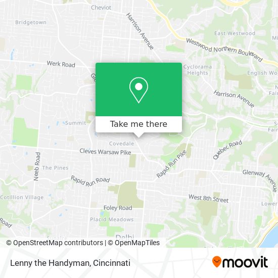 Lenny the Handyman map