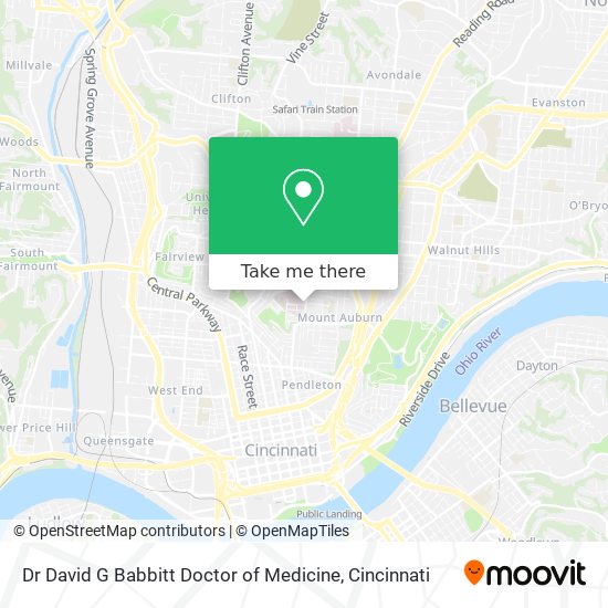 Mapa de Dr David G Babbitt Doctor of Medicine