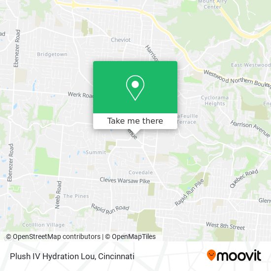 Plush IV Hydration Lou map