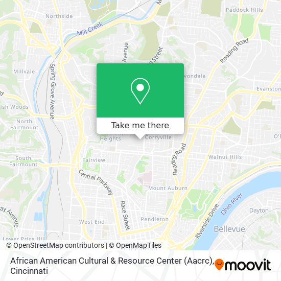 African American Cultural & Resource Center (Aacrc) map