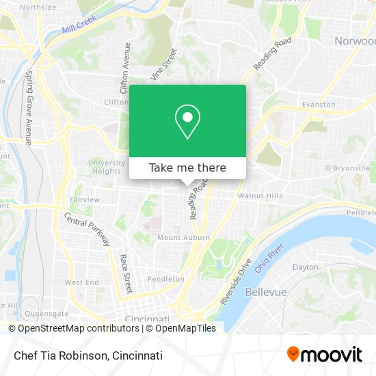 Chef Tia Robinson map