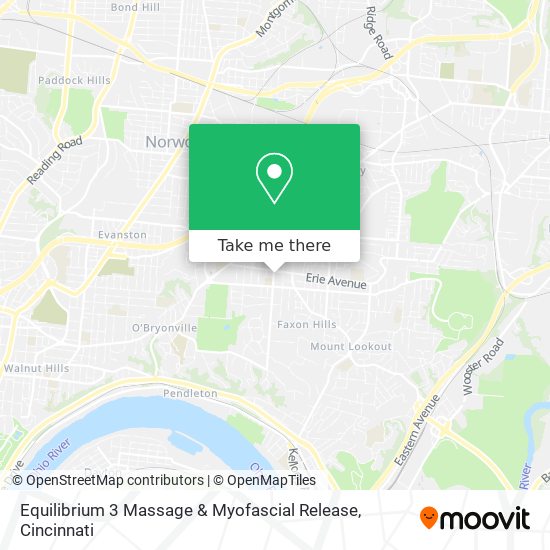 Equilibrium 3 Massage & Myofascial Release map