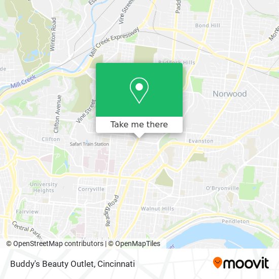 Buddy's Beauty Outlet map