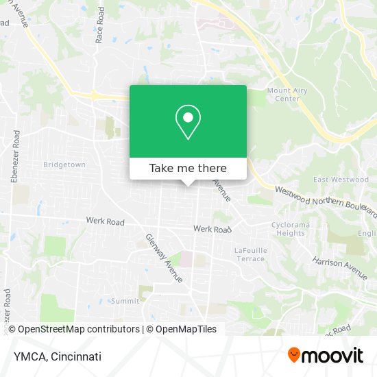 YMCA map