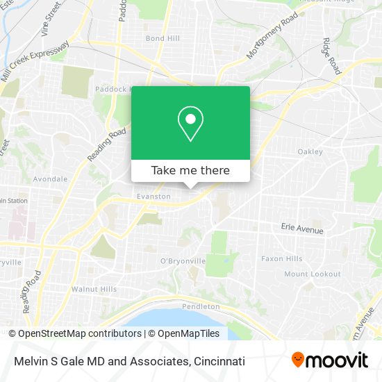 Melvin S Gale MD and Associates map