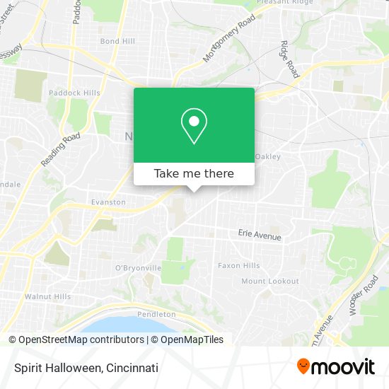 Spirit Halloween map