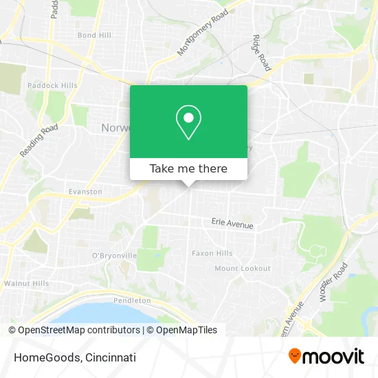 Mapa de HomeGoods