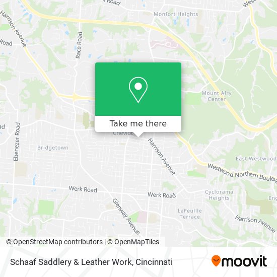Schaaf Saddlery & Leather Work map