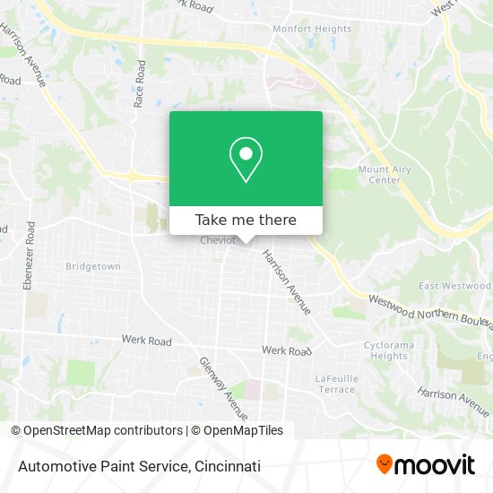 Automotive Paint Service map