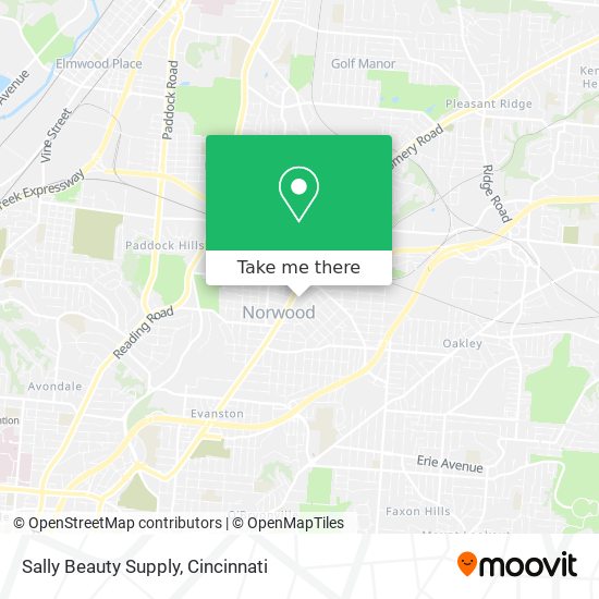Sally Beauty Supply map