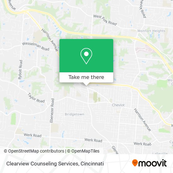 Clearview Counseling Services map