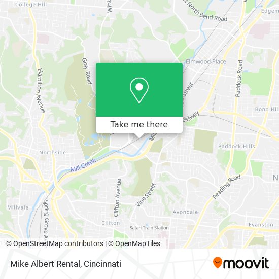Mike Albert Rental map