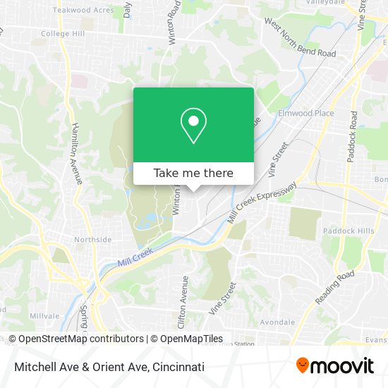 Mapa de Mitchell Ave & Orient Ave