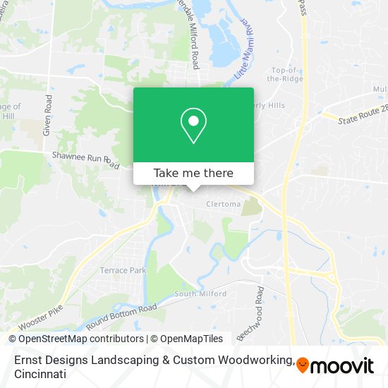 Ernst Designs Landscaping & Custom Woodworking map