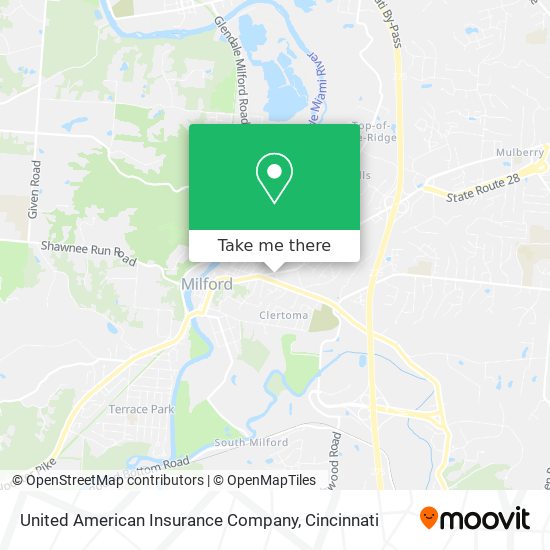 Mapa de United American Insurance Company